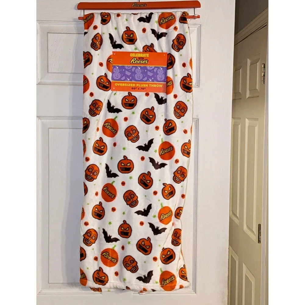 Reese's Oversized Plush Throw Blanket 60